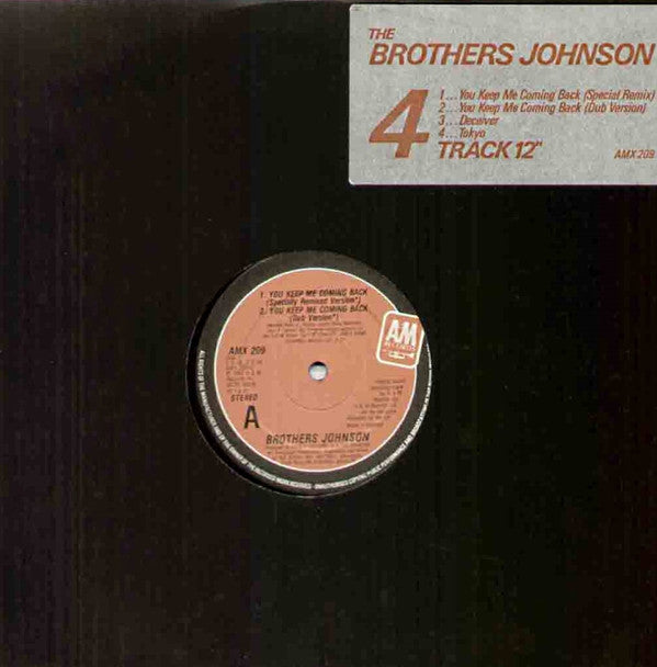 Brothers Johnson - You Keep Me Coming Back (12")