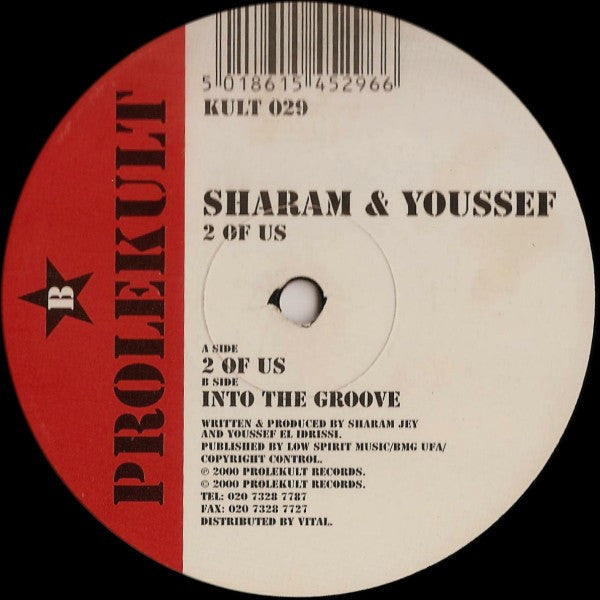 Sharam & Youssef - 2 Of Us (12")
