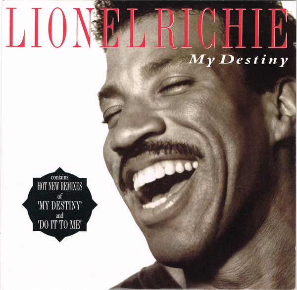Lionel Richie - My Destiny (7", Single, Sil)