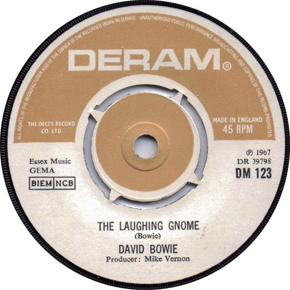 David Bowie - The Laughing Gnome (7", Single, RE)