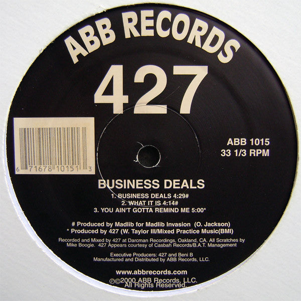 427 - Business Deals (12")