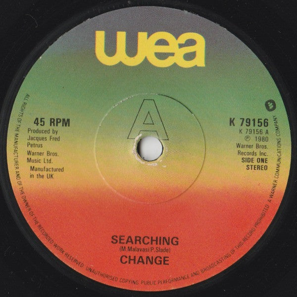 Change - Searching (7", Single)
