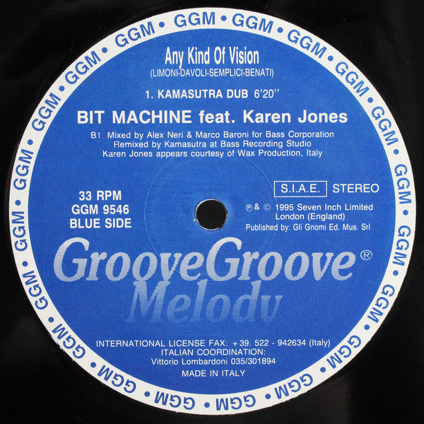 Bit Machine - Any Kind Of Vision (12")