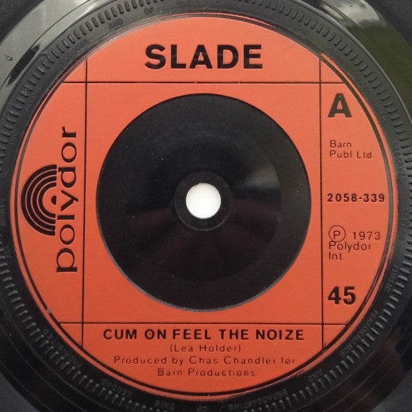 Slade - Cum On Feel The Noize (7", Single, Mono, Inj)