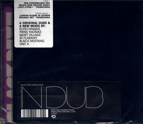 Black Devil Disco Club* - Black Devil In Dub (CD, Album)