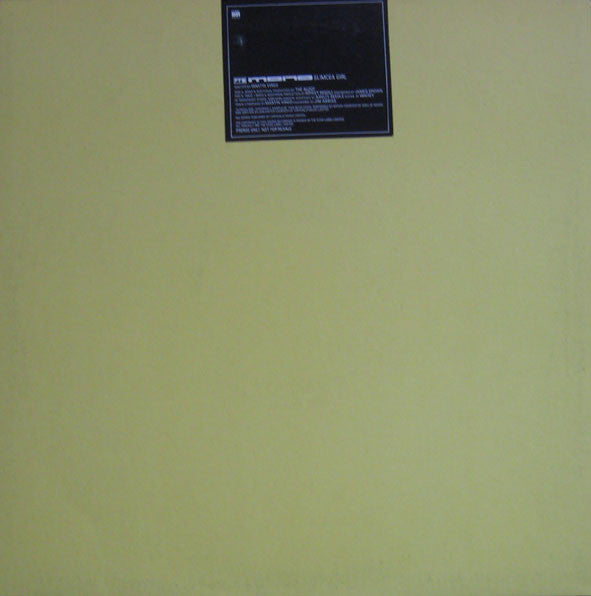 Mono - Slimcea Girl (12", Promo)