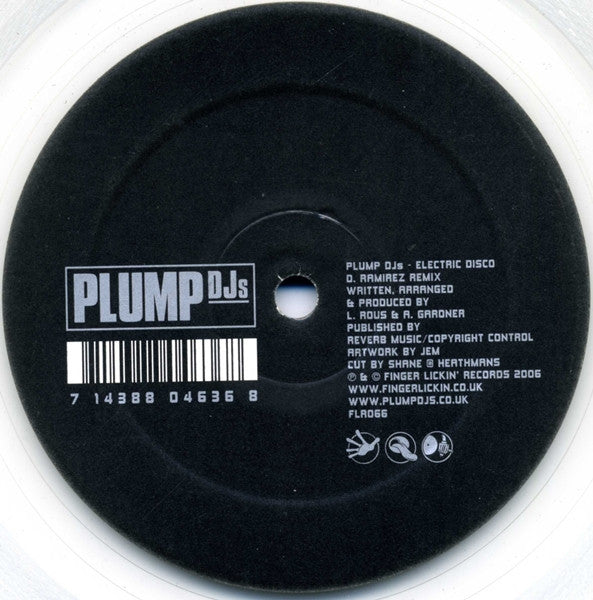 Plump DJs - Electric Disco (D. Ramirez Remix) (12", S/Sided, Ltd, Cle)