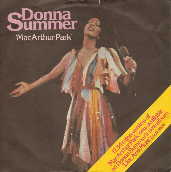 Donna Summer - MacArthur Park (7", Single, Sol)