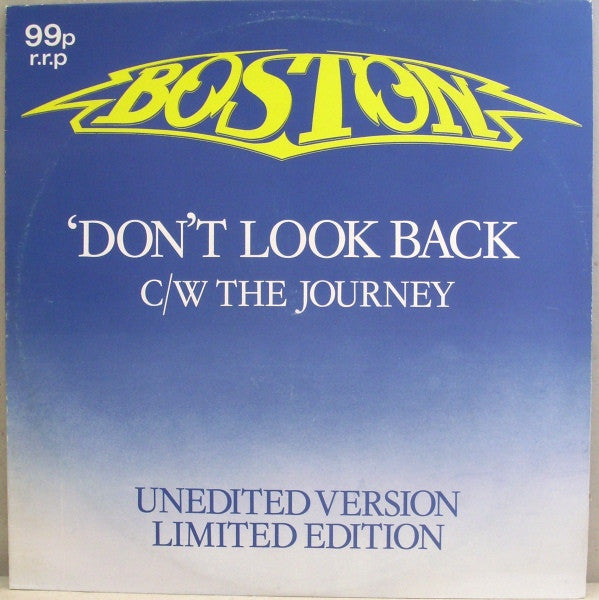 Boston - Don't Look Back (12", Single, Ltd)