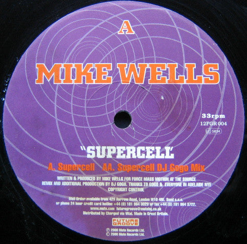 Mike Wells - Supercell (12")