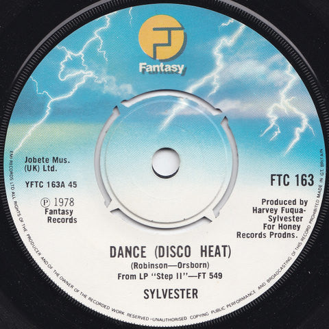 Sylvester - Dance (Disco Heat) (7", Single)
