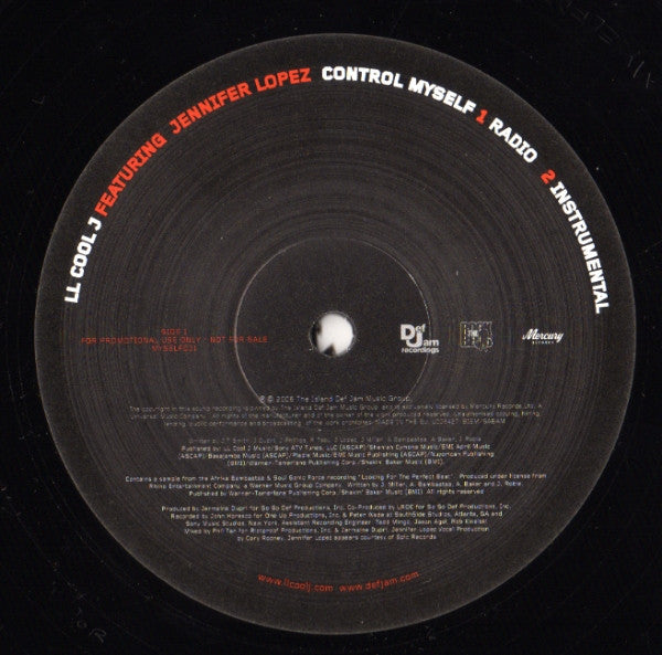 LL Cool J - Control Myself / What You Want (12", Promo)