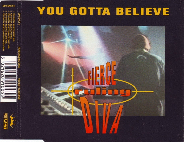 Fierce Ruling Diva - You Gotta Believe (CD, Single)