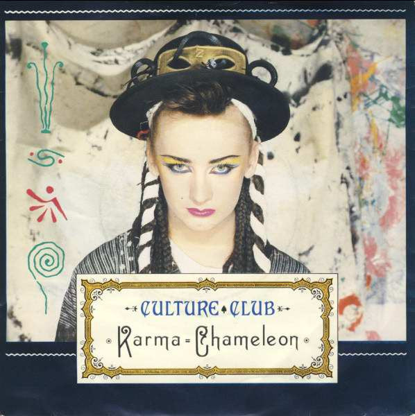 Culture Club - Karma Chameleon (7", Single, Pap)