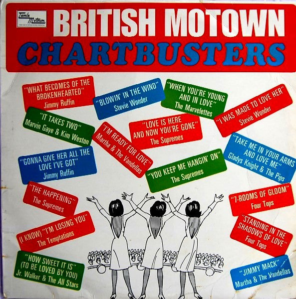 Various - British Motown Chartbusters (LP, Comp, Mono)