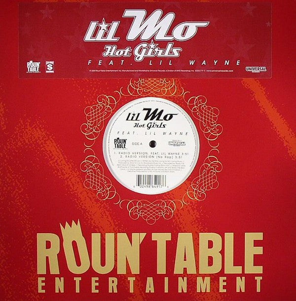 Lil Mo* Feat. Lil Wayne - Hot Girls (12")
