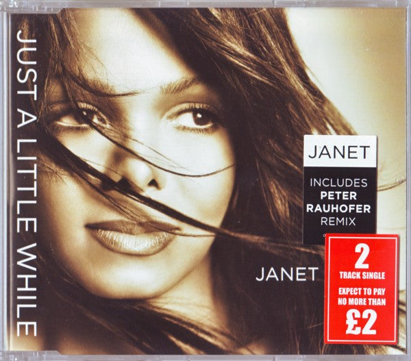 Janet* - Just A Little While (CD, Single)