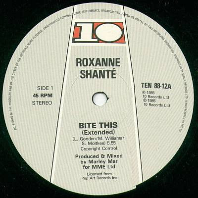 Roxanne Shanté - Bite This (12")
