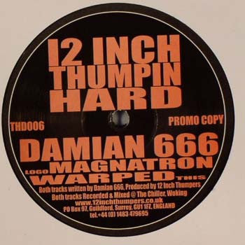 Damian 666 - Magnatron (12", Promo)