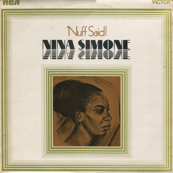 Nina Simone - 'Nuff Said! (LP, Album, Mono)