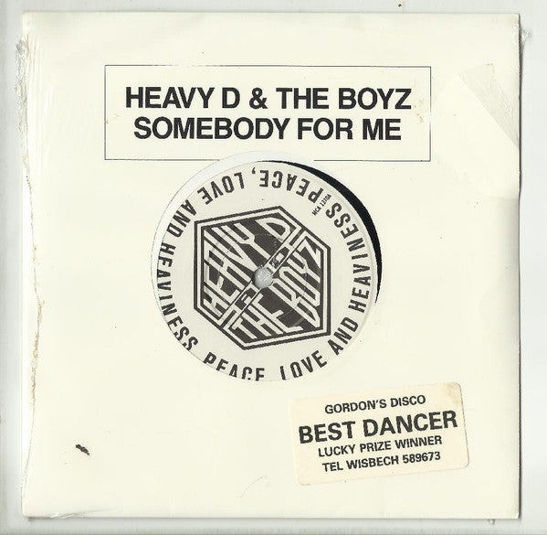 Heavy D. & The Boyz - Somebody For Me (7", Single)