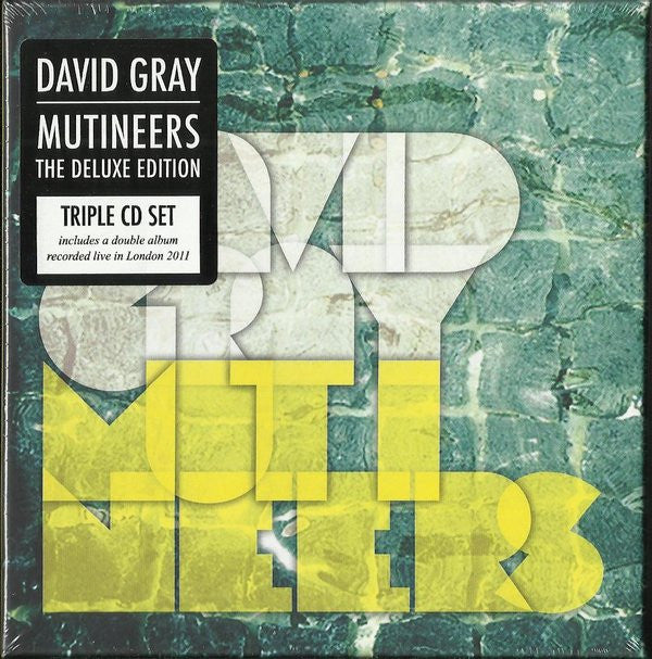 David Gray - Mutineers (3xCD, Album, Dlx)