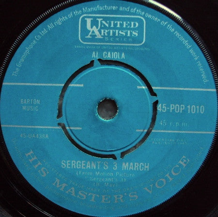 Al Caiola - Sergeant's 3 March (7", Single)