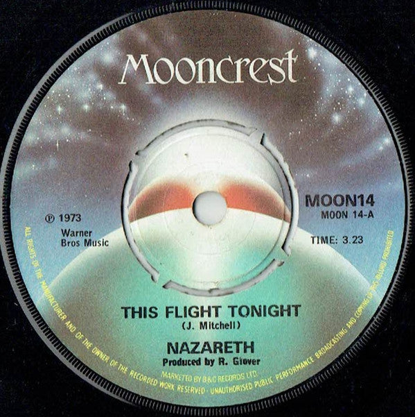 Nazareth (2) - This Flight Tonight (7", Single)