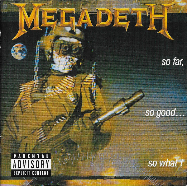 Megadeth - So Far, So Good... So What! (CD, Album, RE, RM, RP, Rem)