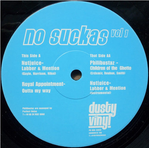 Various - No Suckas Vol. 1 (12")
