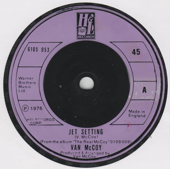 Van McCoy - Jet Setting (7", Single)