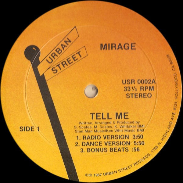 Mirage (34) - Tell Me (12")