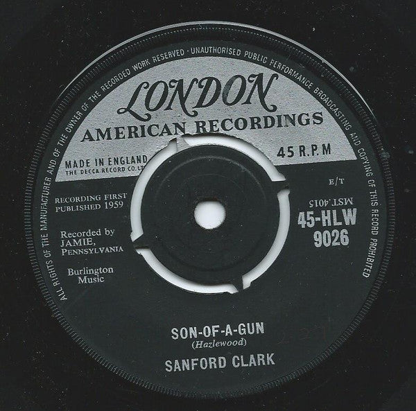 Sanford Clark - Son-Of-A-Gun (7", Single)