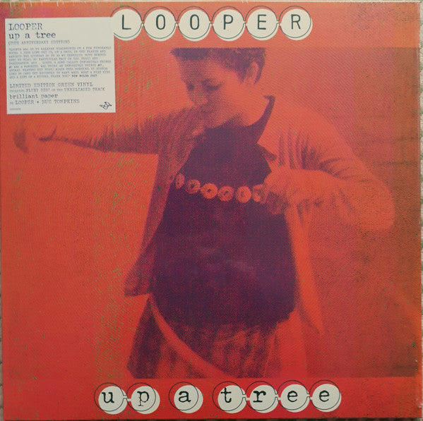 Looper - Up A Tree (LP, Album, RE, Gre + Flexi, 7", S/Sided, Ora + Ltd)