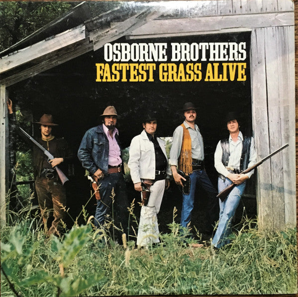 Osborne Brothers* - Fastest Grass Alive (LP, Album, Glo)