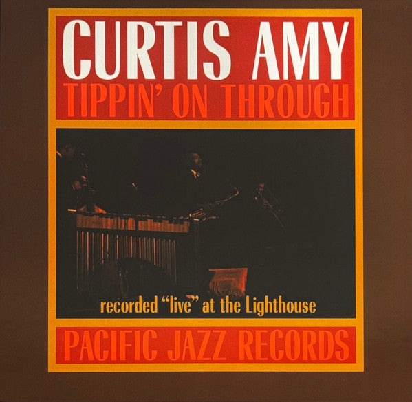 Curtis Amy - Tippin' On Through (LP, Album, RE, 180)