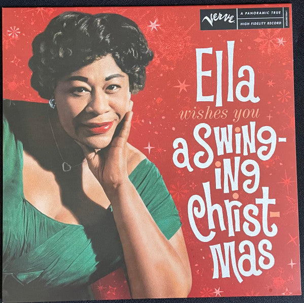 Ella Fitzgerald - Ella Wishes You A Swinging Christmas (LP, Album, Ltd, RE, Red)