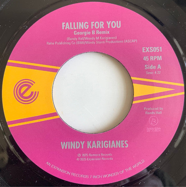 Windy Karigianes - Falling For You (7")