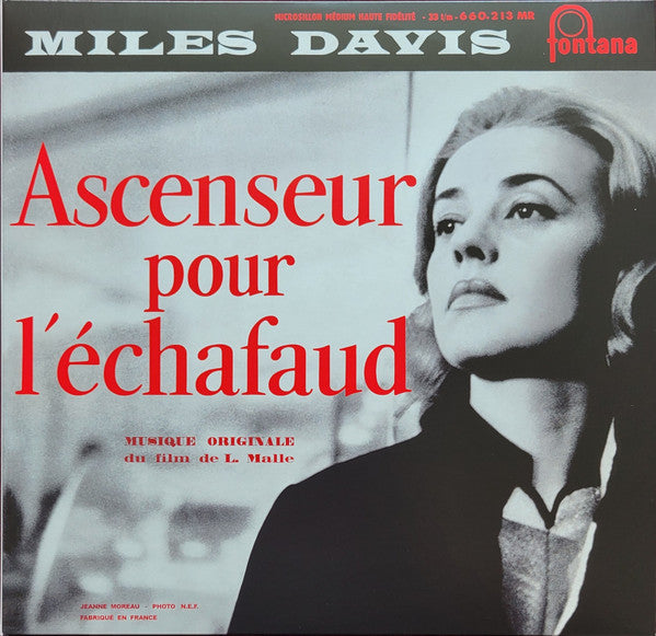 Miles Davis - Ascenseur Pour L'Échafaud (3x10", Album, Dlx, Ltd, RE, RM)