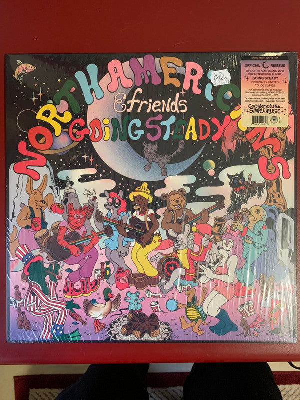 North Americans - Going Steady (LP, Ltd, RE, Pin)