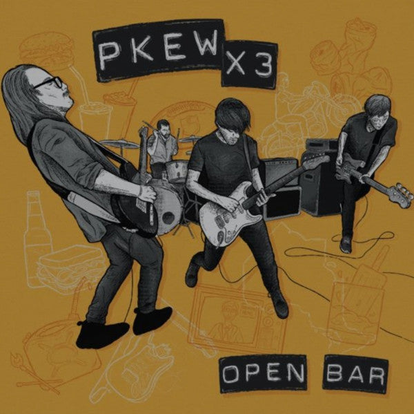 Pkew X3* - Open Bar (CD, Album)
