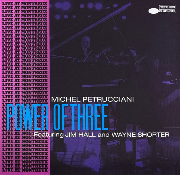 Michel Petrucciani - Power Of Three (LP, Album, RE, 180)