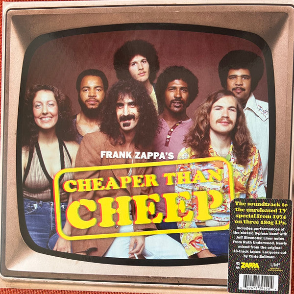 Frank Zappa - Cheaper Than Cheep (3xLP, Album)