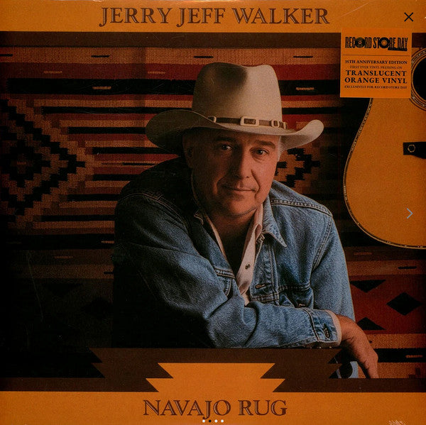 Jerry Jeff Walker - Navajo Rug (LP, Album, RSD, Ltd, Tra)