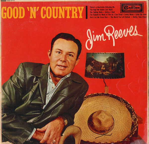 Jim Reeves - Good 'N' Country (LP, Album, Mono)