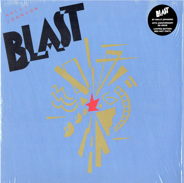 Holly Johnson - Blast (LP, Album, Ltd, RE, Red)