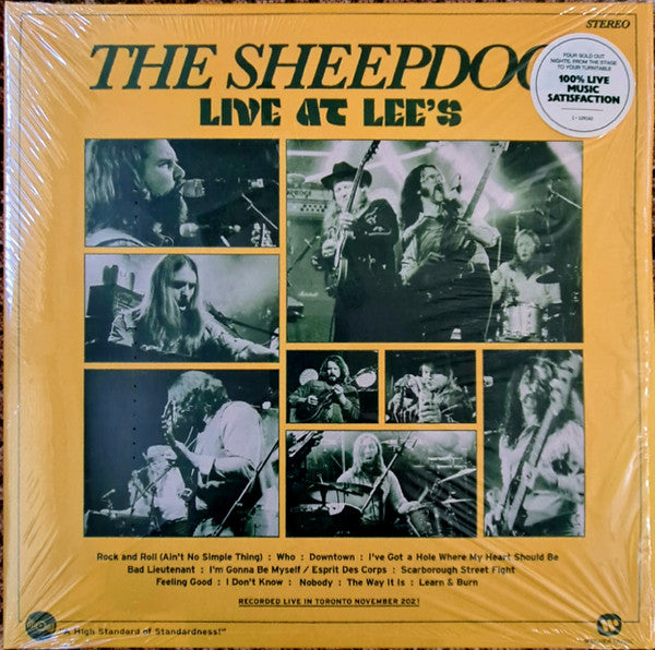 The Sheepdogs - Live At Lee's (2xLP, S/Edition)