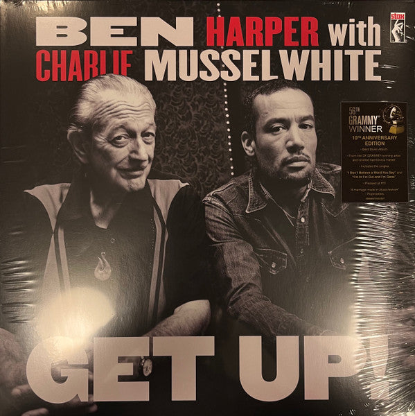 Ben Harper With Charlie Musselwhite - Get Up! (LP, Album, 10t)