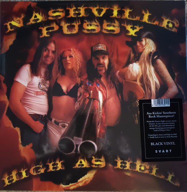 Nashville Pussy - High As Hell (LP, Album, RE)