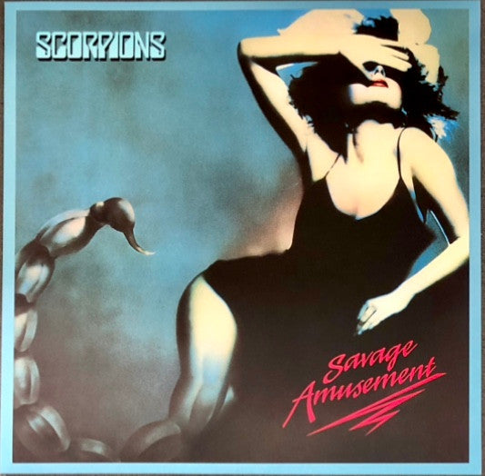 Scorpions - Savage Amusement (LP, Album, RE, S/Edition, Lig)
